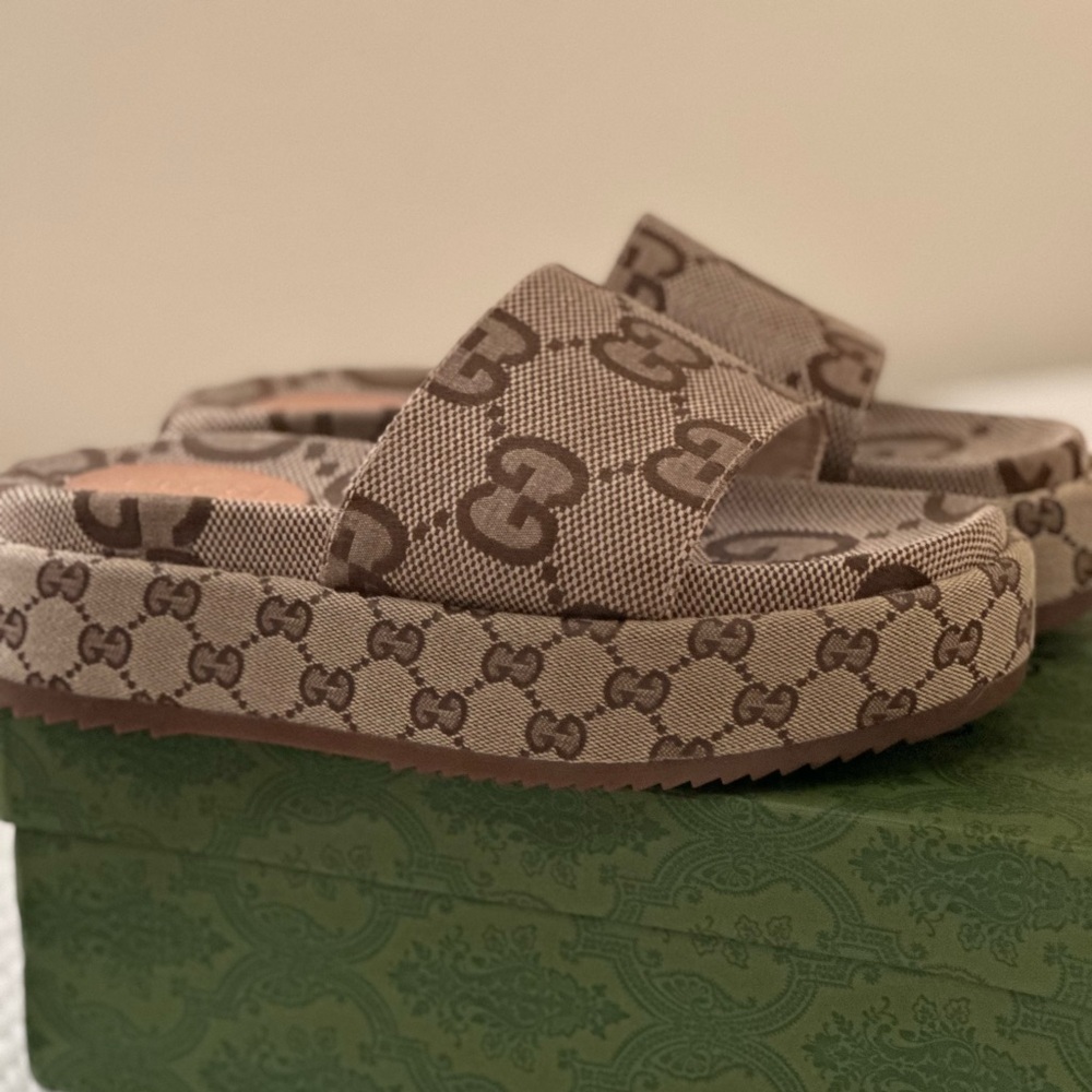 Gucci platform sandals